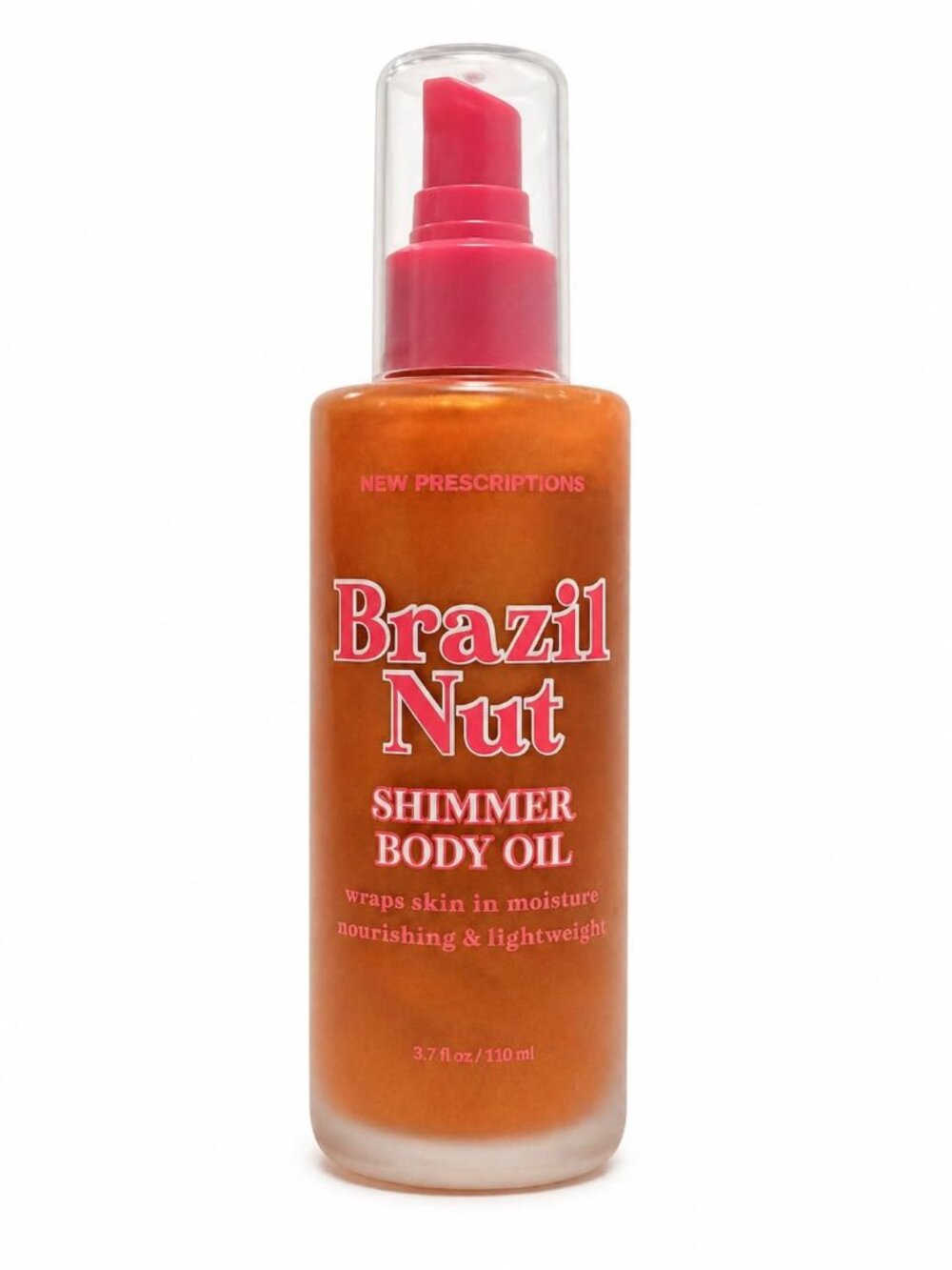 Body Prescriptions Brazil Nut Shimmer Body Oil Hydrating Glow 3.7 oz